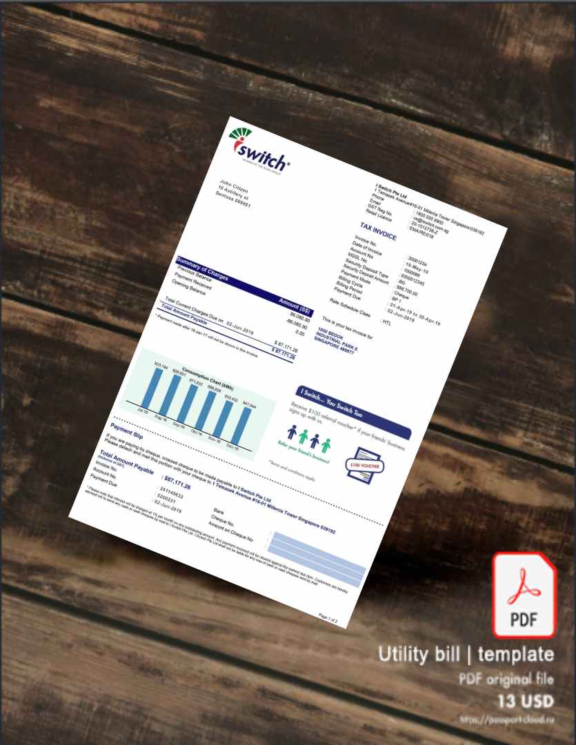 Utility bill | Albanian Power | Albania